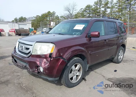 2009 Honda Pilot Ex-L z USA, uszkodzony, nr VIN 5FNYF48629B017415